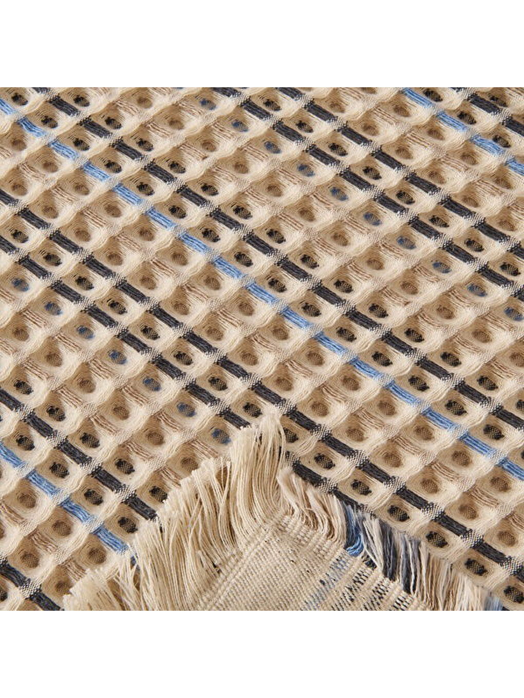 Ekru Soft Lamina Tek Kişilik Yatak Örtüsü - Krem - 160x220 cm-2