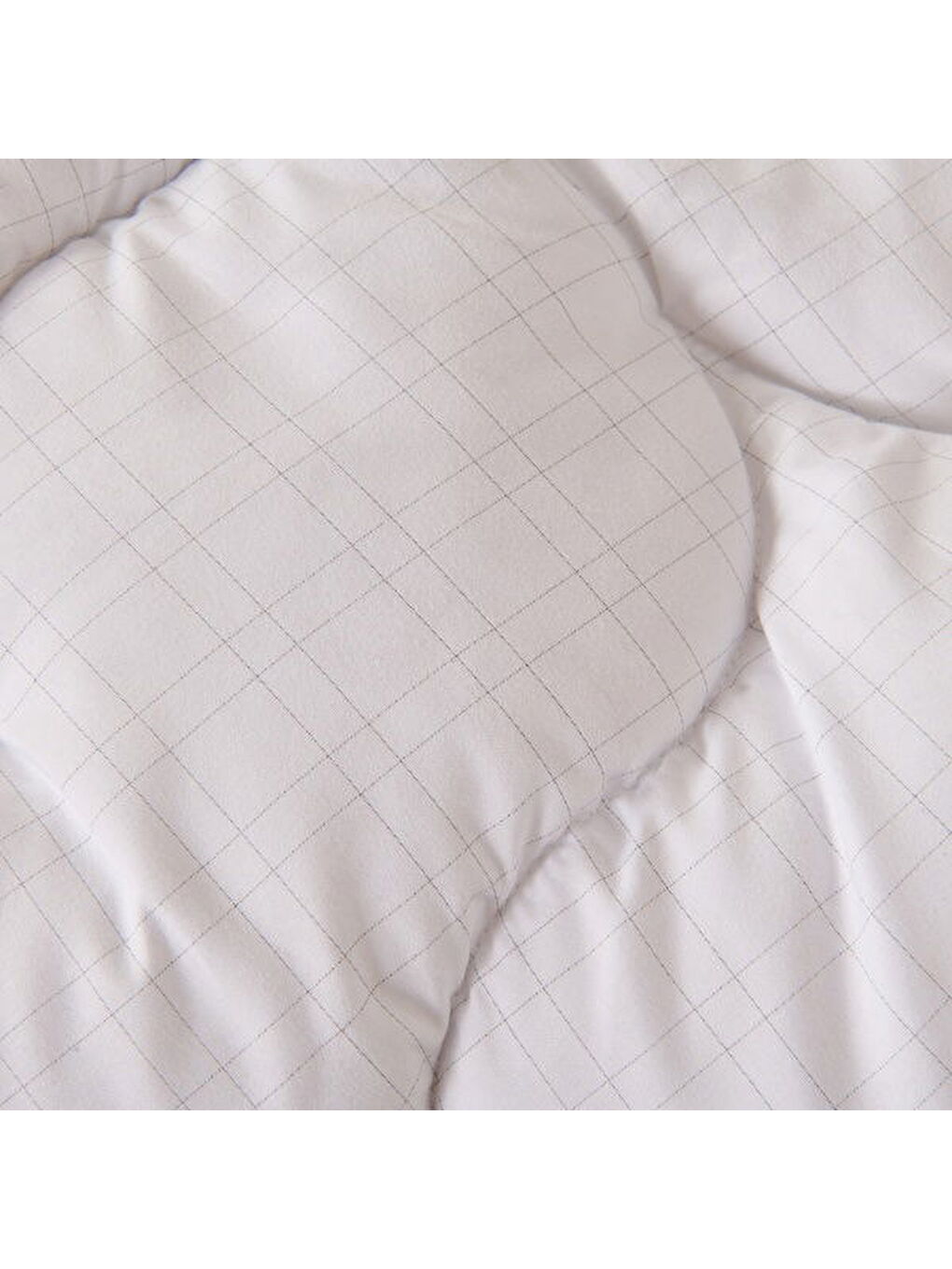 Soft Antistress Tek Kişilik Yorgan - Beyaz - 155x215 cm-2