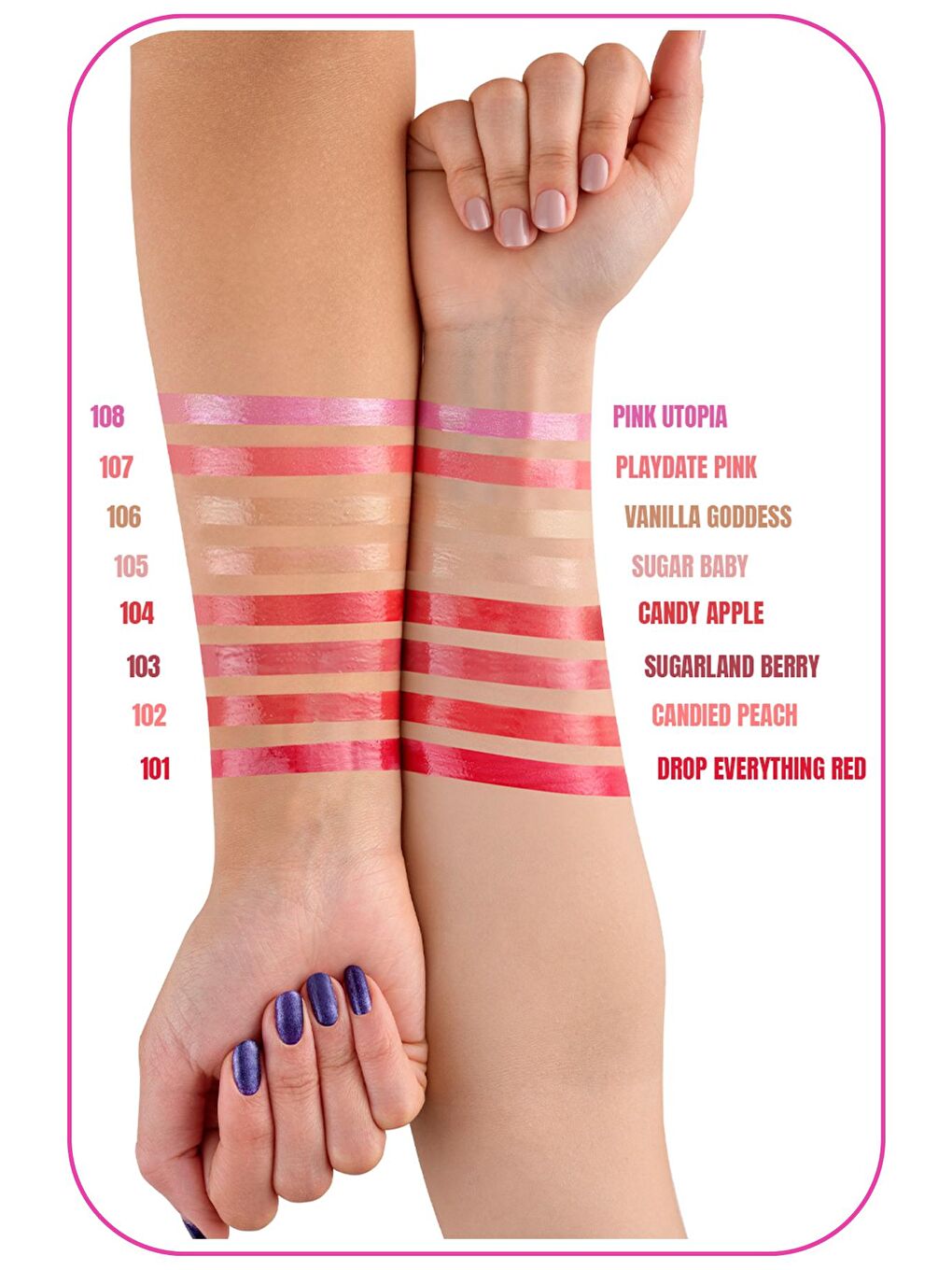 Callista Vivid Shine Lipgloss Nemlendiricili Dudak Parlatıcısı 106 Vanilla Goddess - Nude - 2