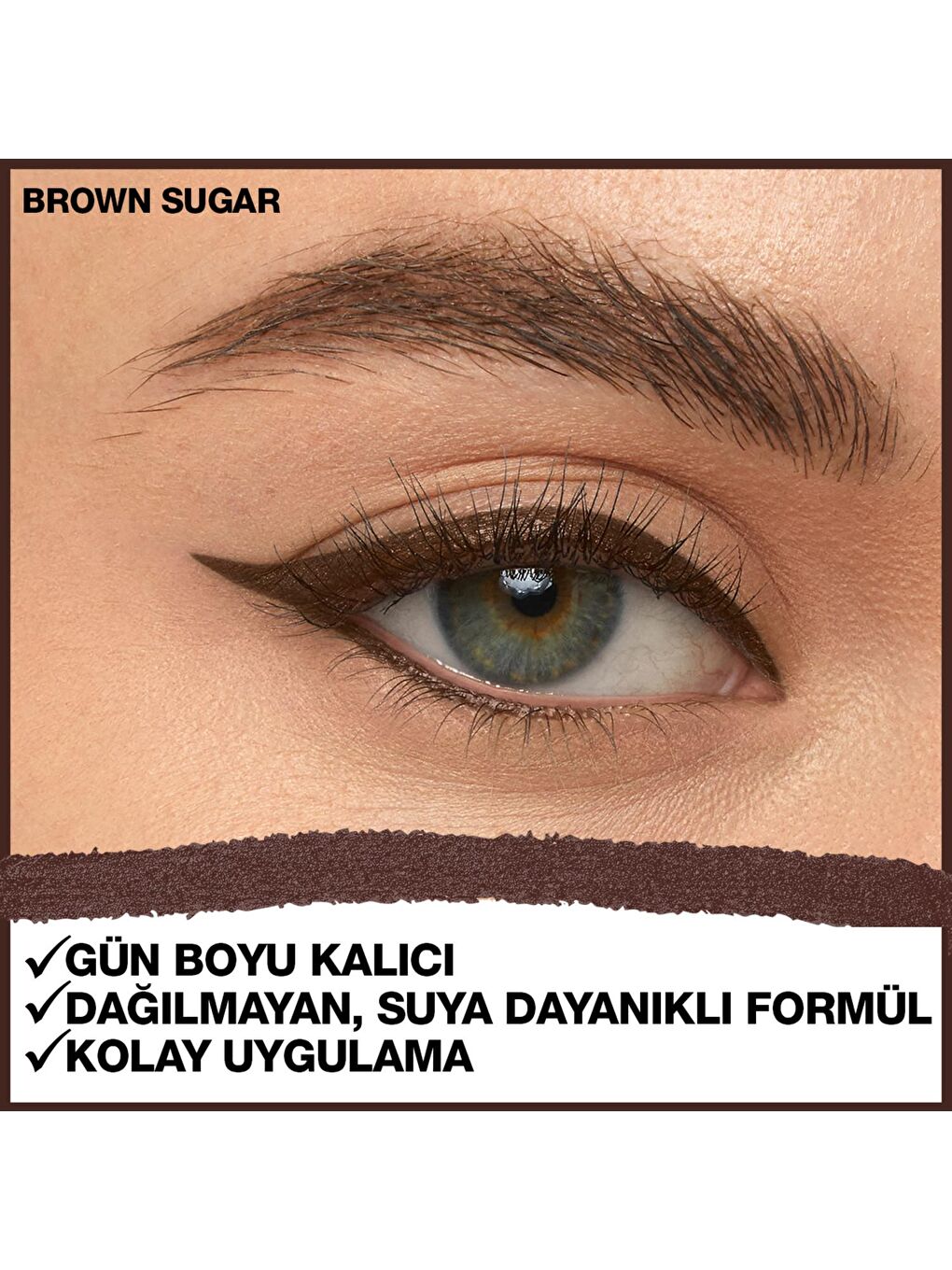 MAYBELLINE NEWYORK Kahverengi Lasting Drama Automatic Liner Göz Kalemi- Brown Sugar - 2