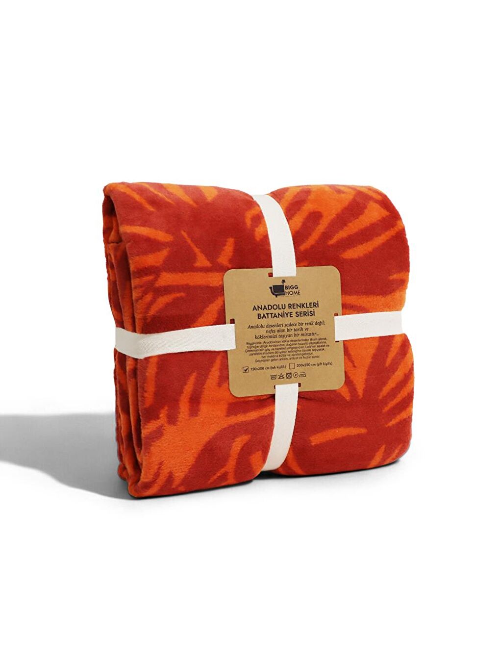 Karışık Doğa Tek Kişilik Battaniye 150 x 200 cm-1