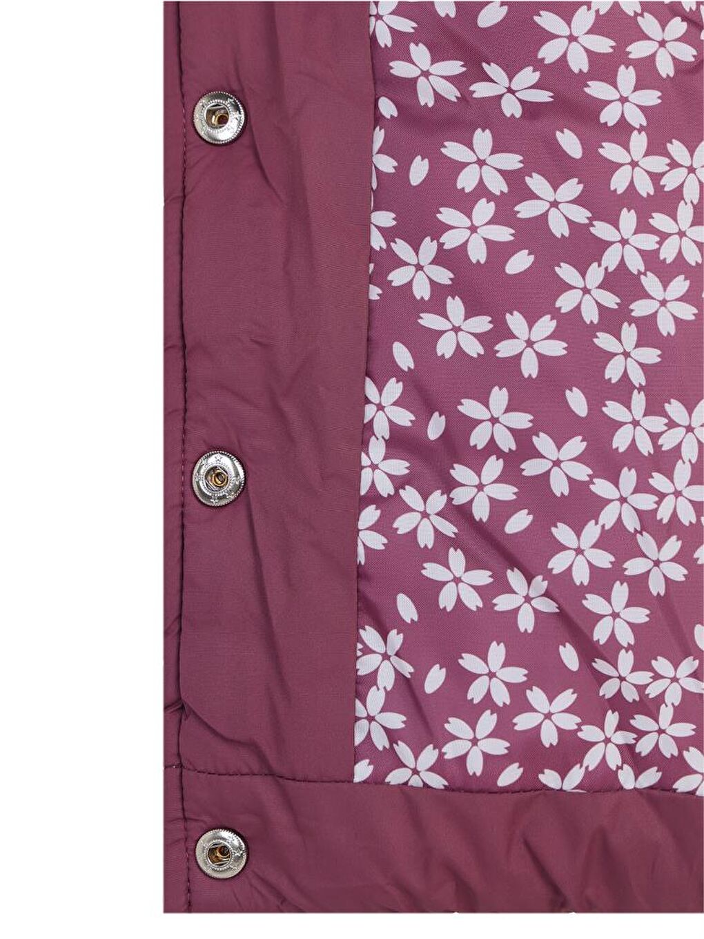 Pembe Baby Çiçek Kapitone 6-18 Ay Mont - Lila 18-24 Ay-1