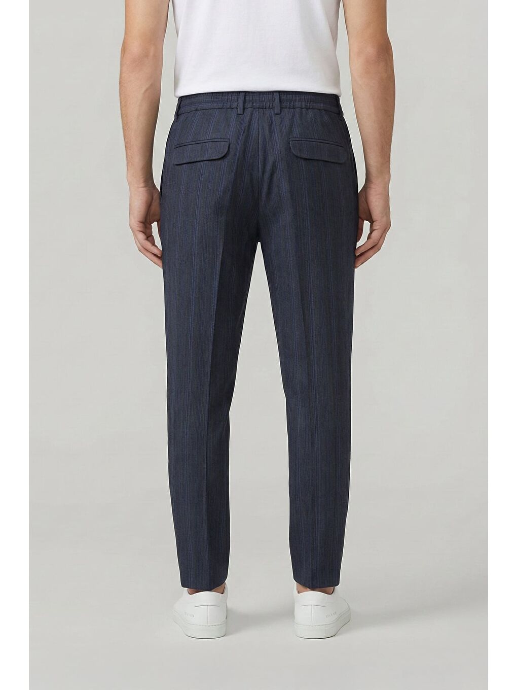 Giotelli Erkek Viskon Karışımlı Klasik Siyah Pantolon-2