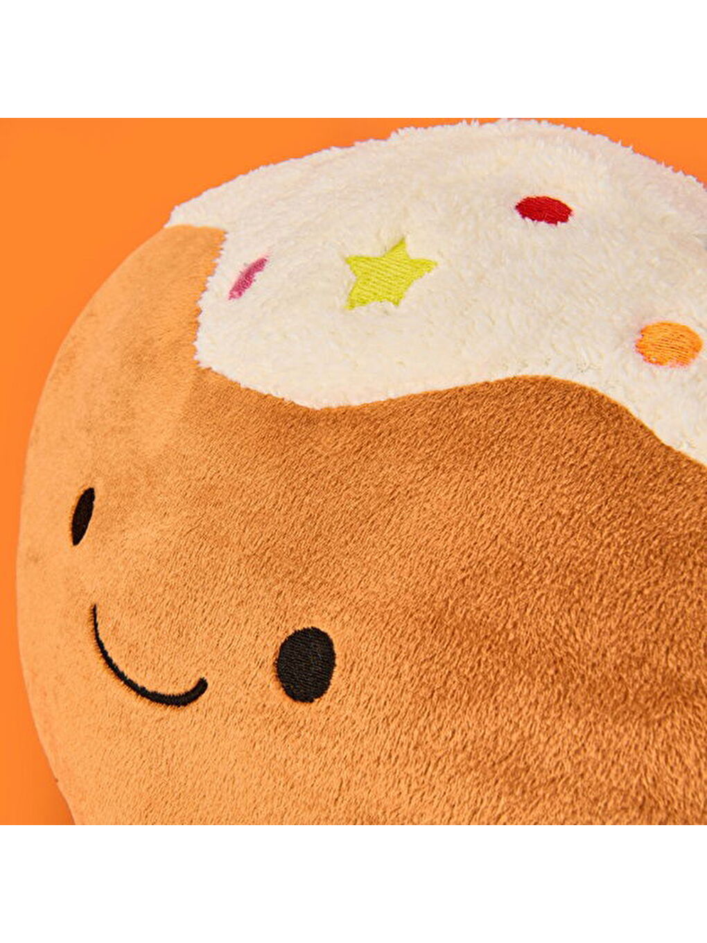 Soft Raticate Figürlü Yastık - Kahverengi - 32x28 cm-1