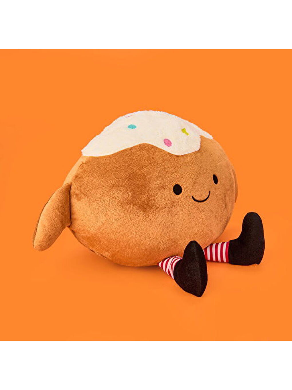 Soft Raticate Figürlü Yastık - Kahverengi - 32x28 cm-3