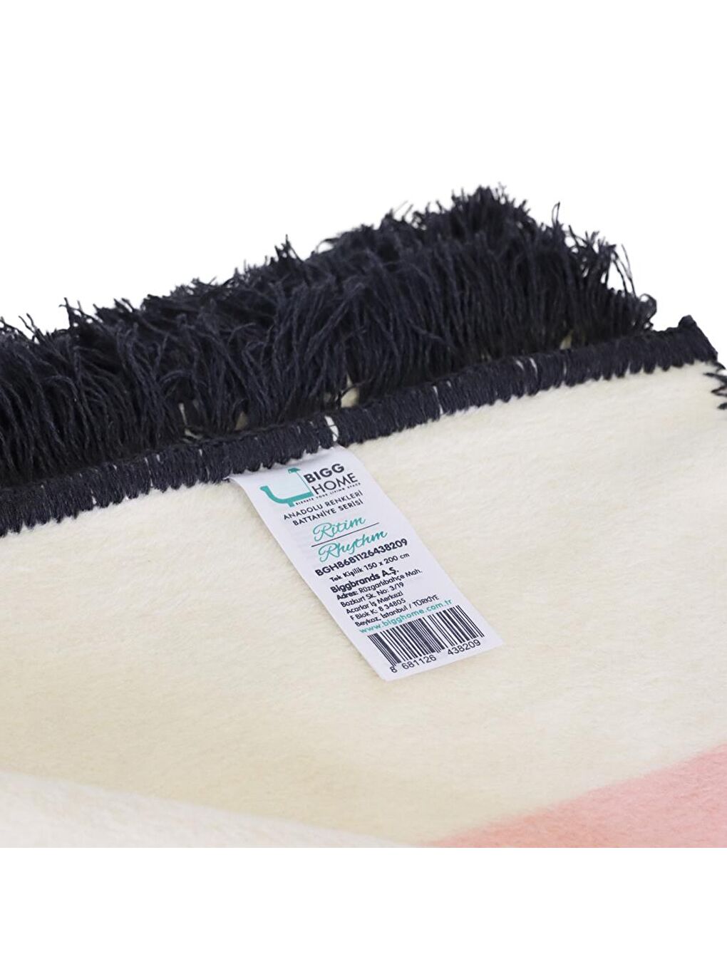 Karışık Ritim Tek Kişilik Battaniye 150 x 200 cm-4