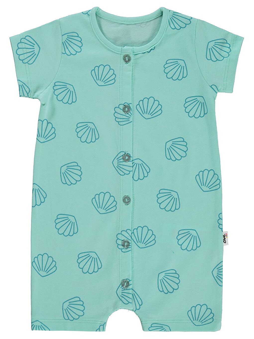 Baby İstiridye Empirme 6-18 Ay Jile ve Elbise - Yeşil 12-18 Ay