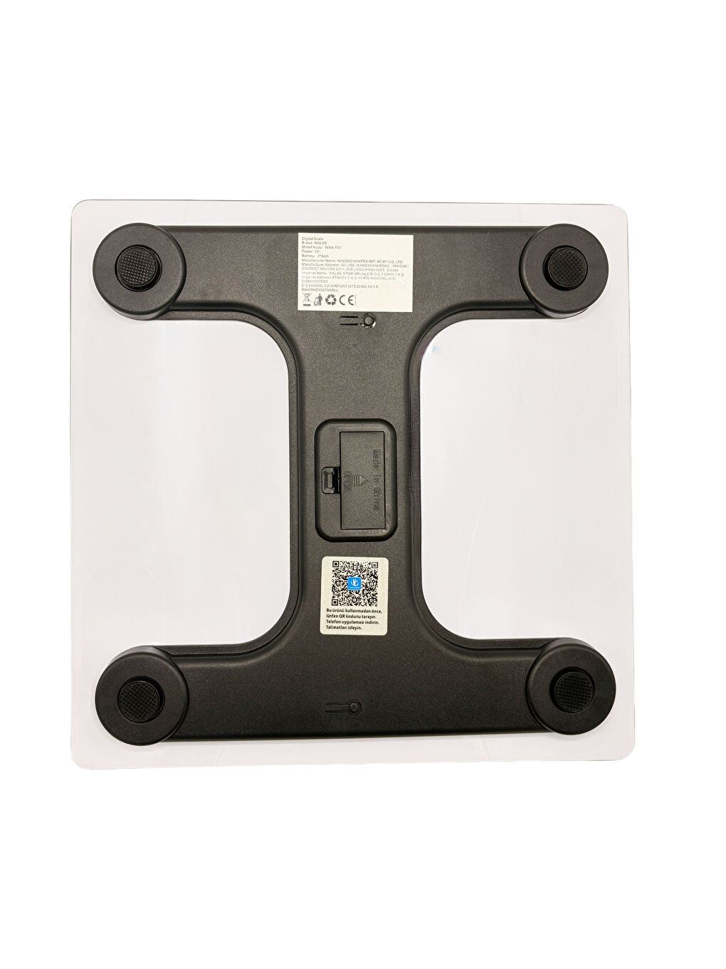 Premium Uygulama Bağlantılı Akıllı Baskül Beyaz-4