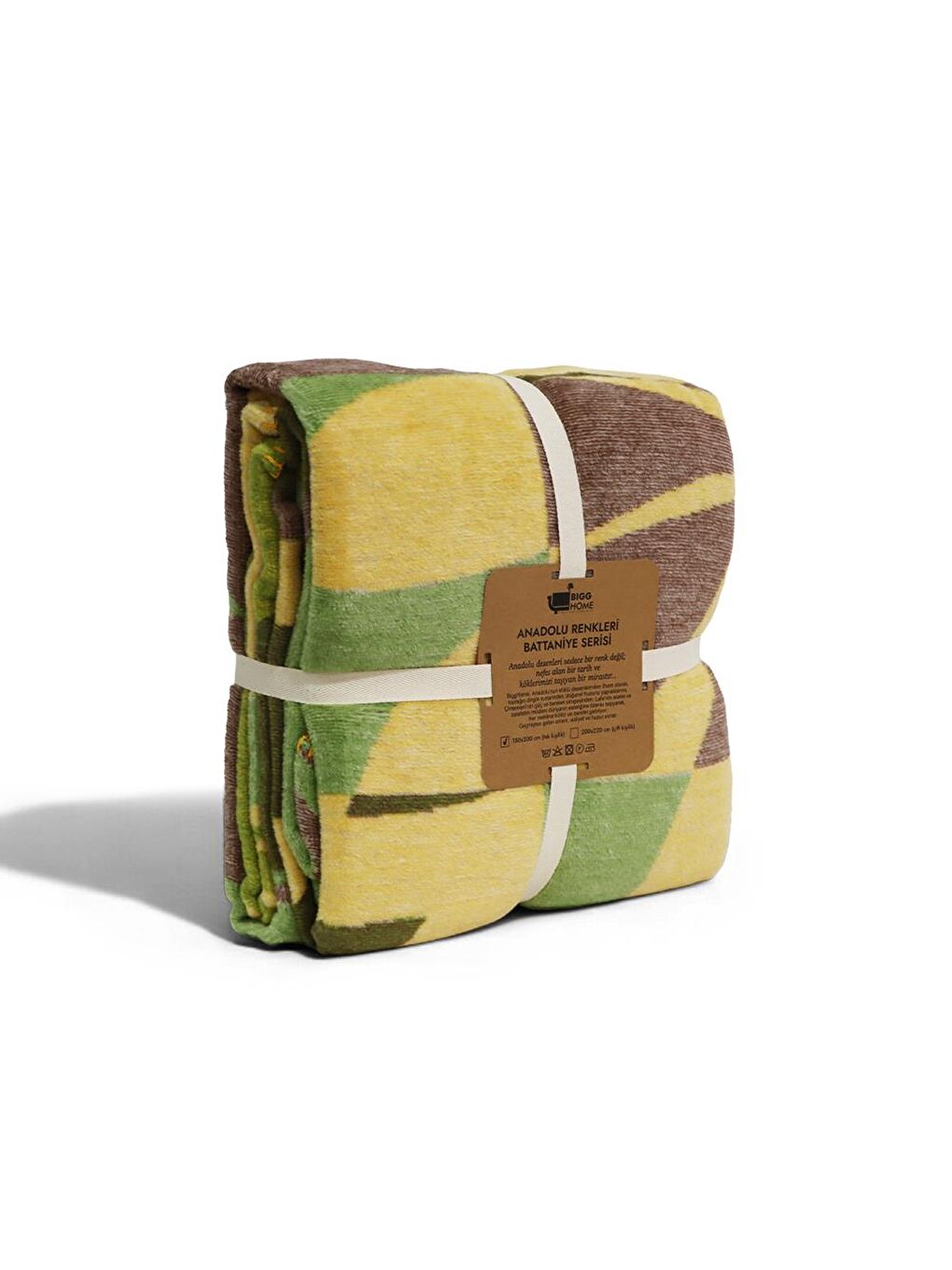 Karışık Botanik Tek Kişilik Battaniye 150 x 200 cm-1