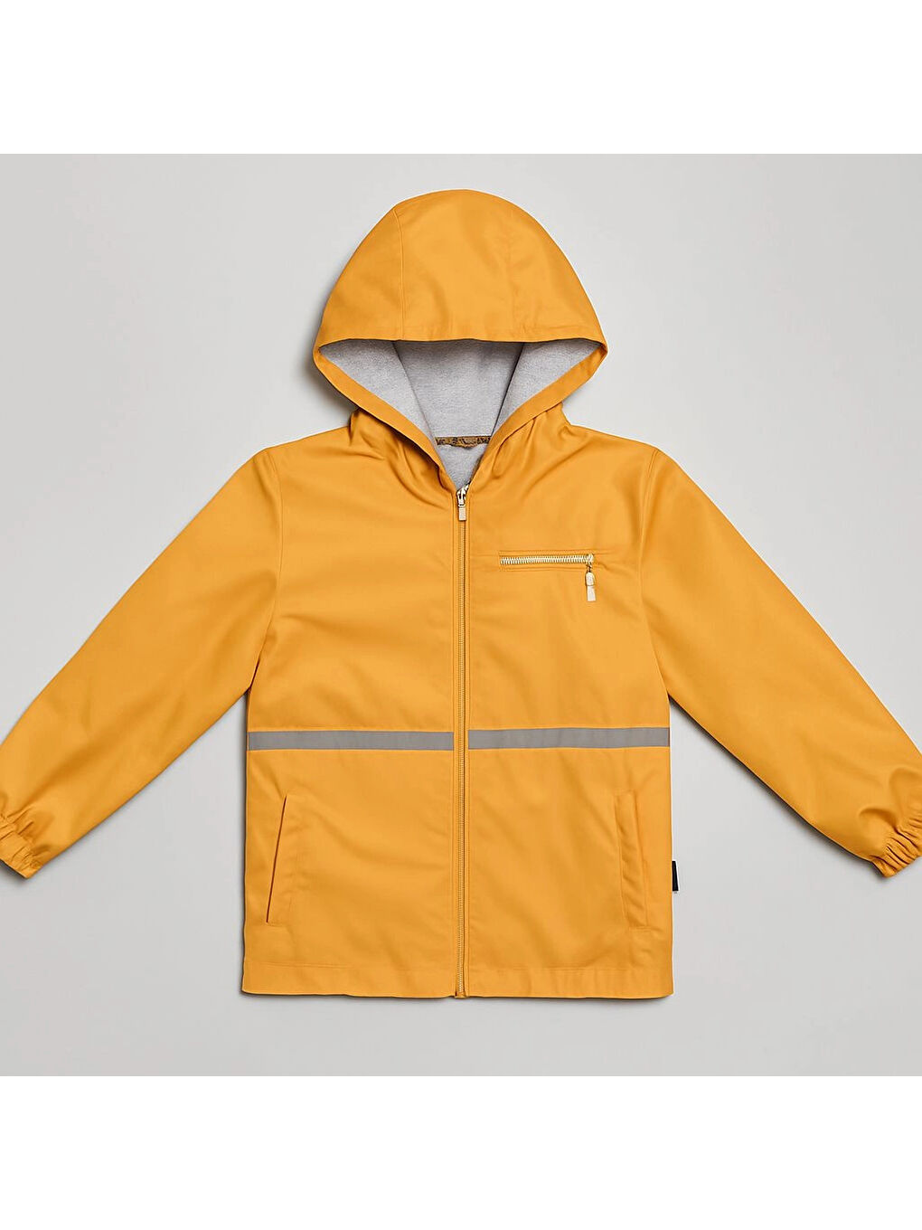 Sarı Reflektörlü Erkek Çocuk Yağmurluk 2675-1