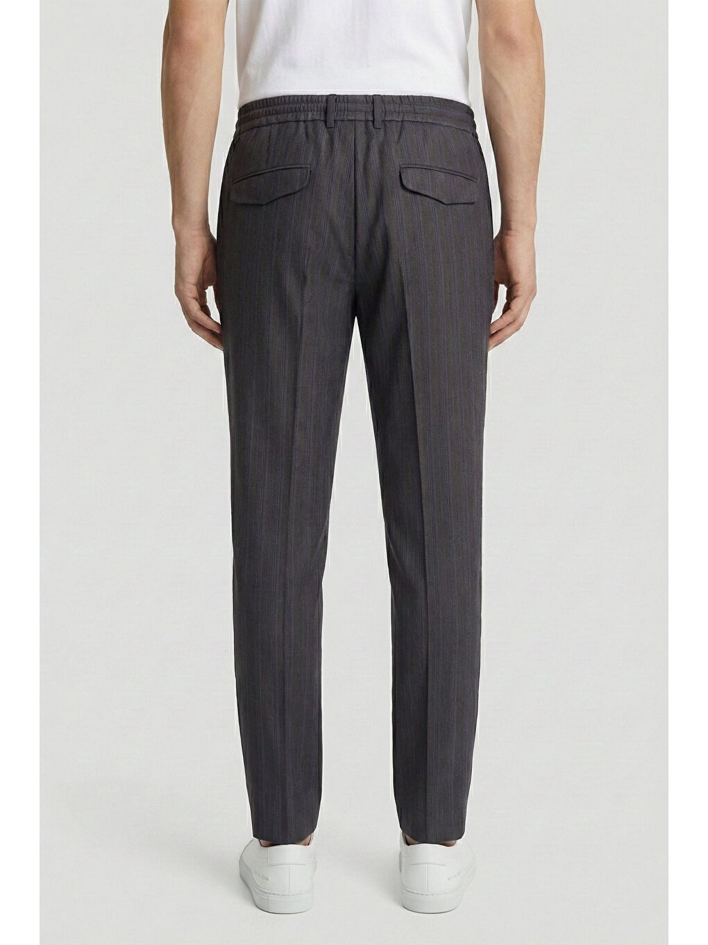 Giotelli Erkek Viskon Karışımlı Klasik Kahverengi Pantolon-2