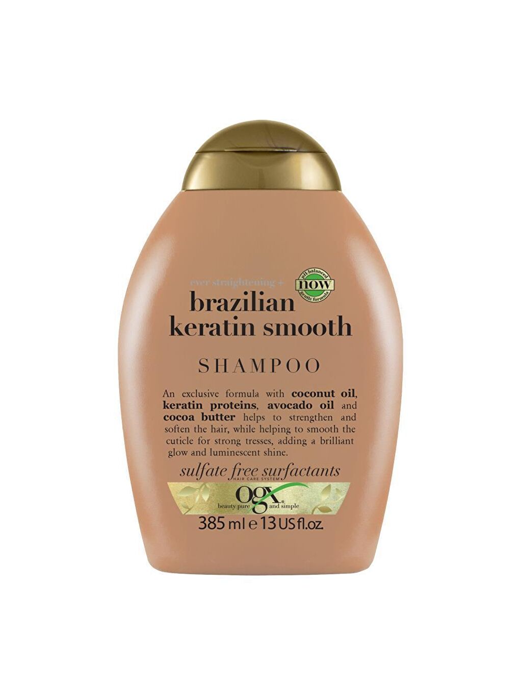 OGX Renksiz Düzleştirici Brazilian Keratin Smooth Sülfatsız Şampuan 385 ml - 6