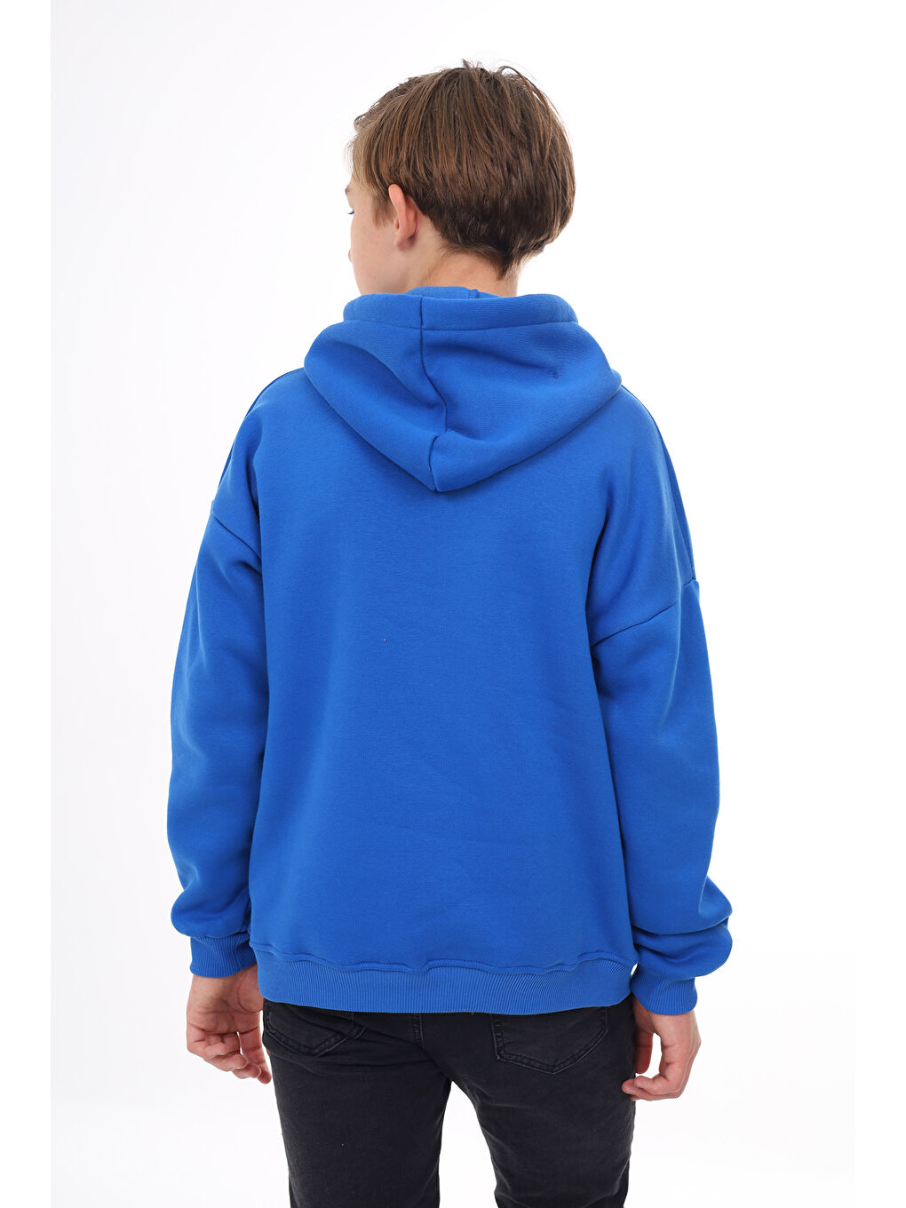 Toontoykids Mavi Erkek Çocuk Nakışlı Sweatshirt - 3