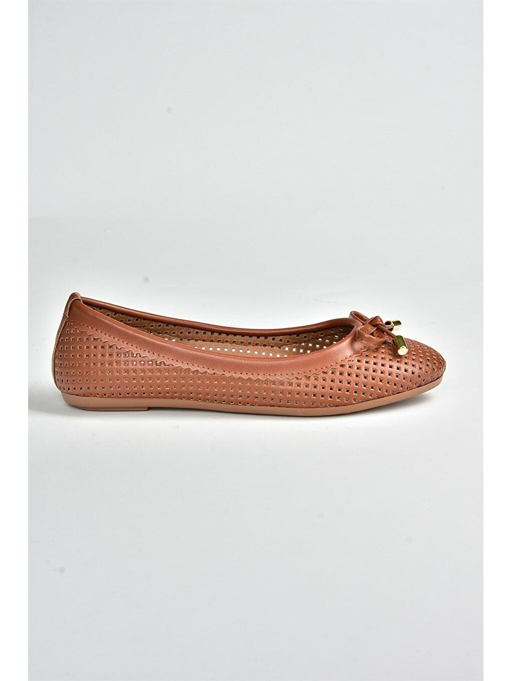 Kahverengi Taba Günlük Kadın Babet M250012009-5