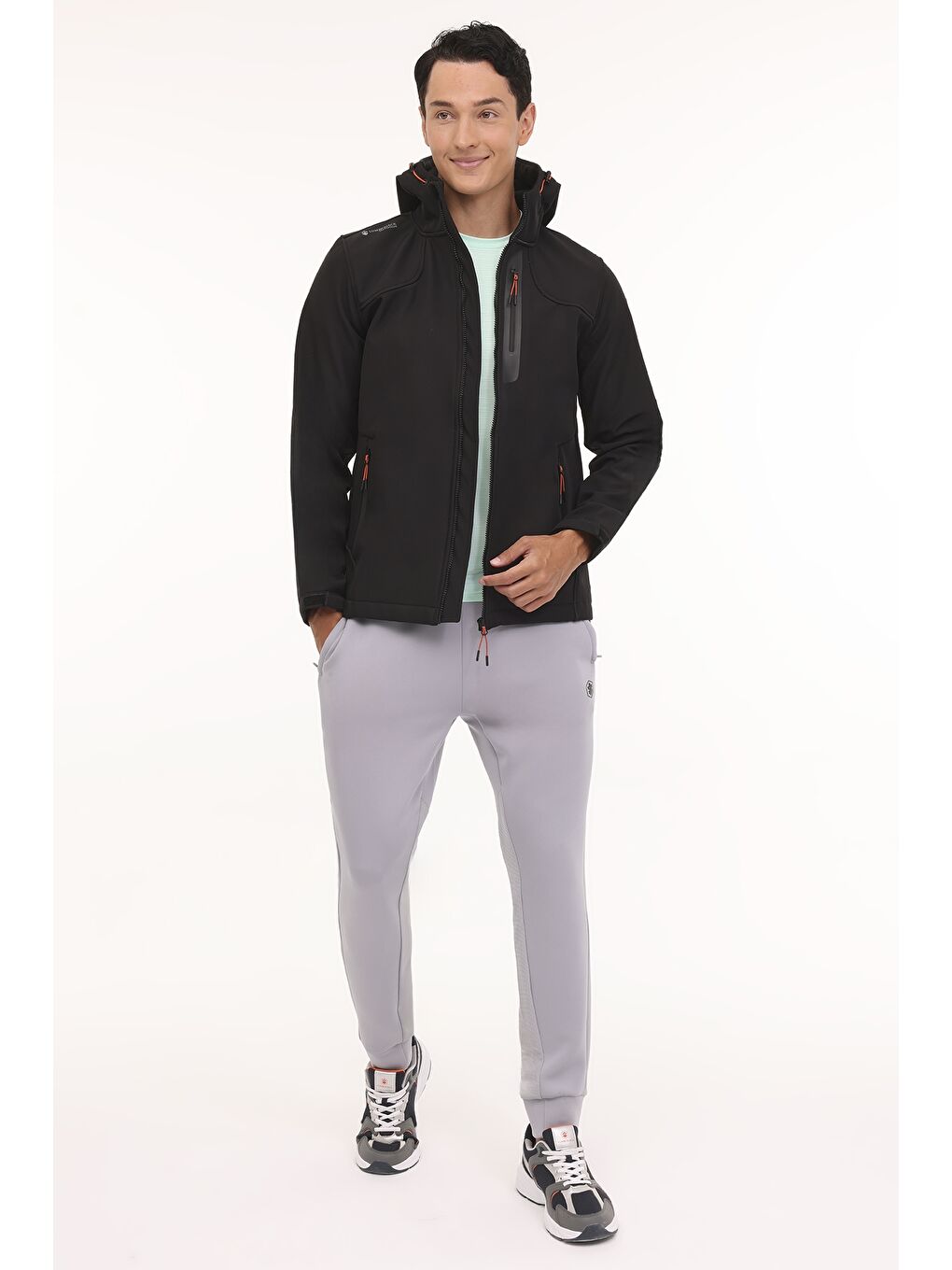 ML NEW TREND 1GT17 4PR Siyah Erkek Softshell-2