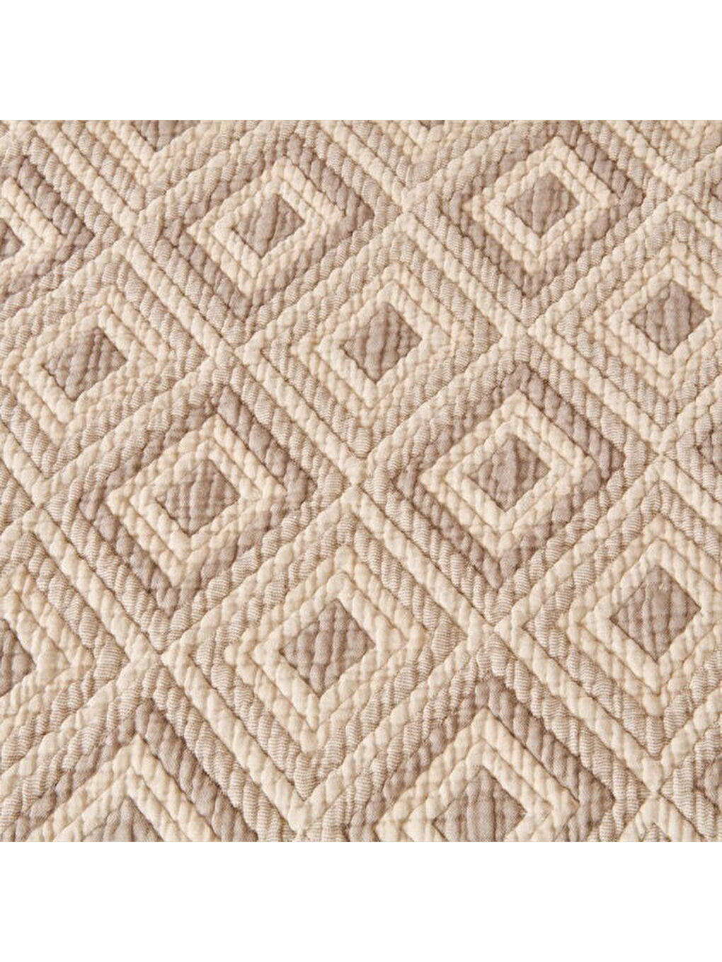 Soft Tamyr Çift Kişilik Yatak Örtüsü Seti - Bej - 230x250 cm-1