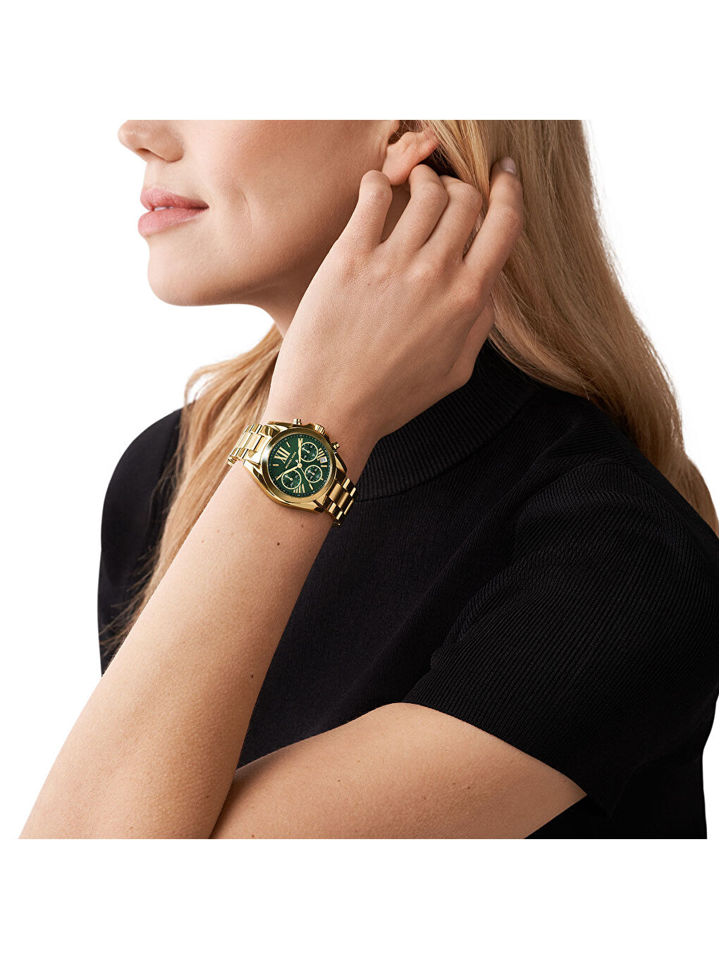 Sarı MK7257 Kadın Kol Saati-3