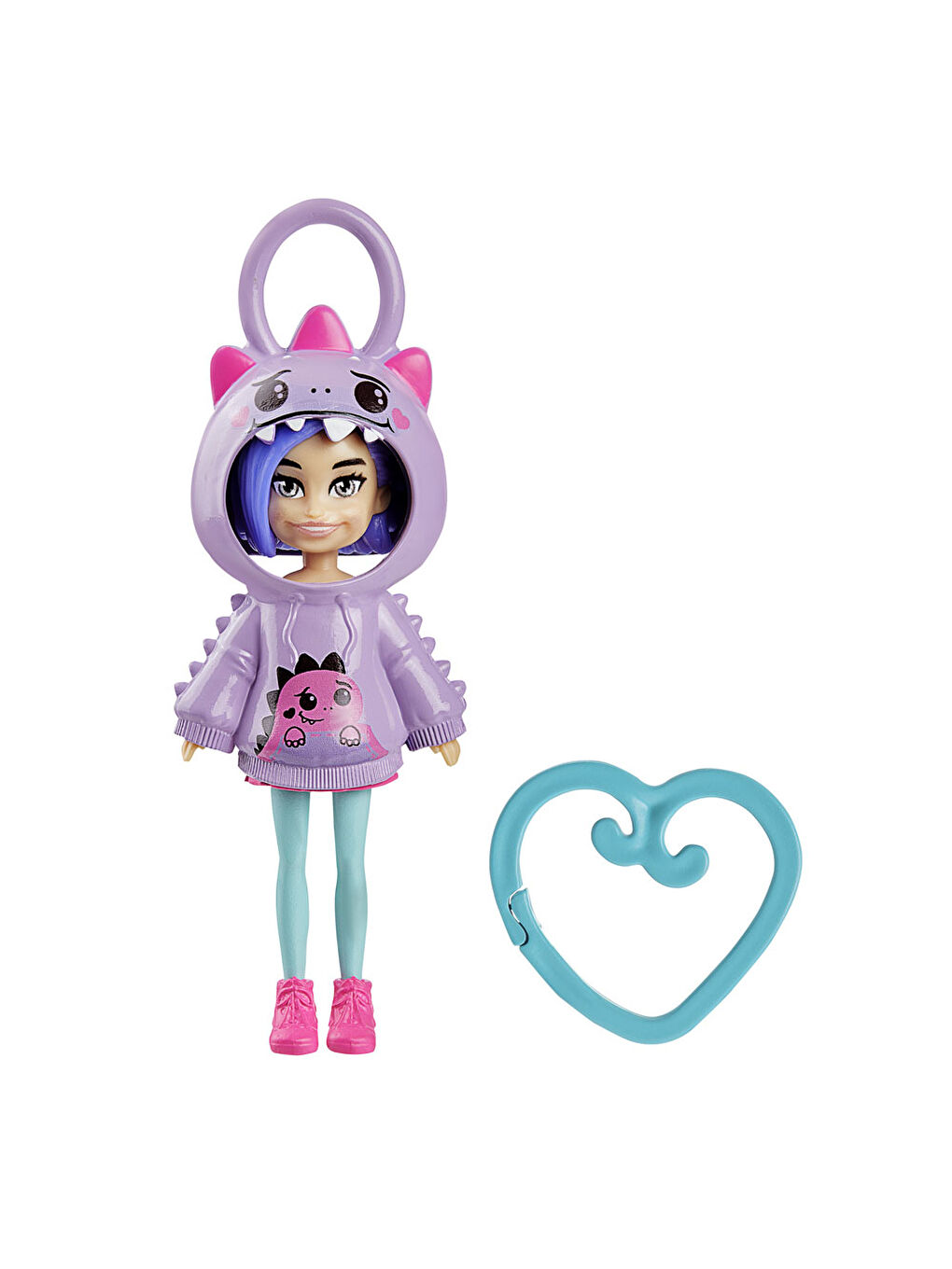 Polly Pocket Renksiz Kapüşonlu Bebekler HKV98 HRD62