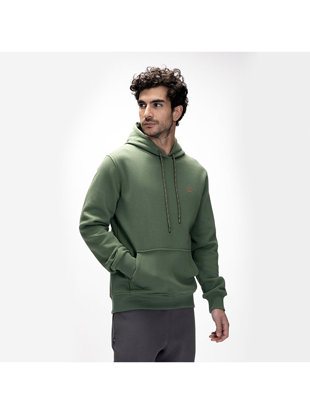 Sea Erkek Haki Sweatshirt-3