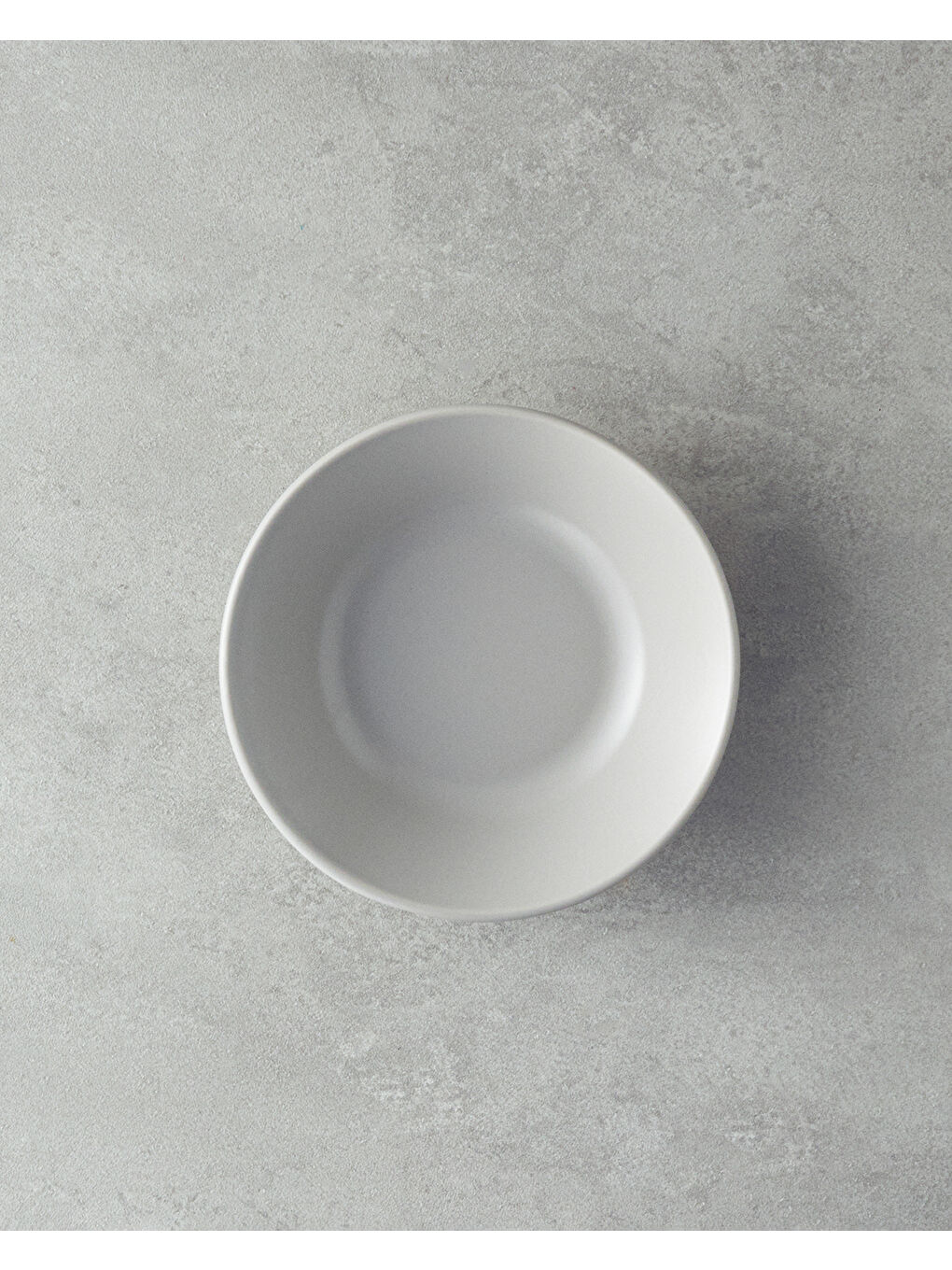 Mile Seramik Çukur Tabak 18 cm Gri-1