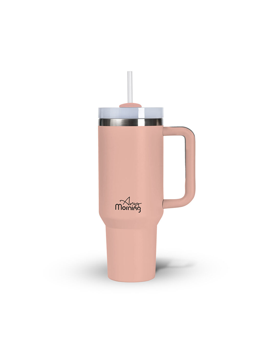 Pembe Vaha 1200 ml Termos Mug, 3 Kademeli Çevirmeli Kapak, Açık Somon SI2440217