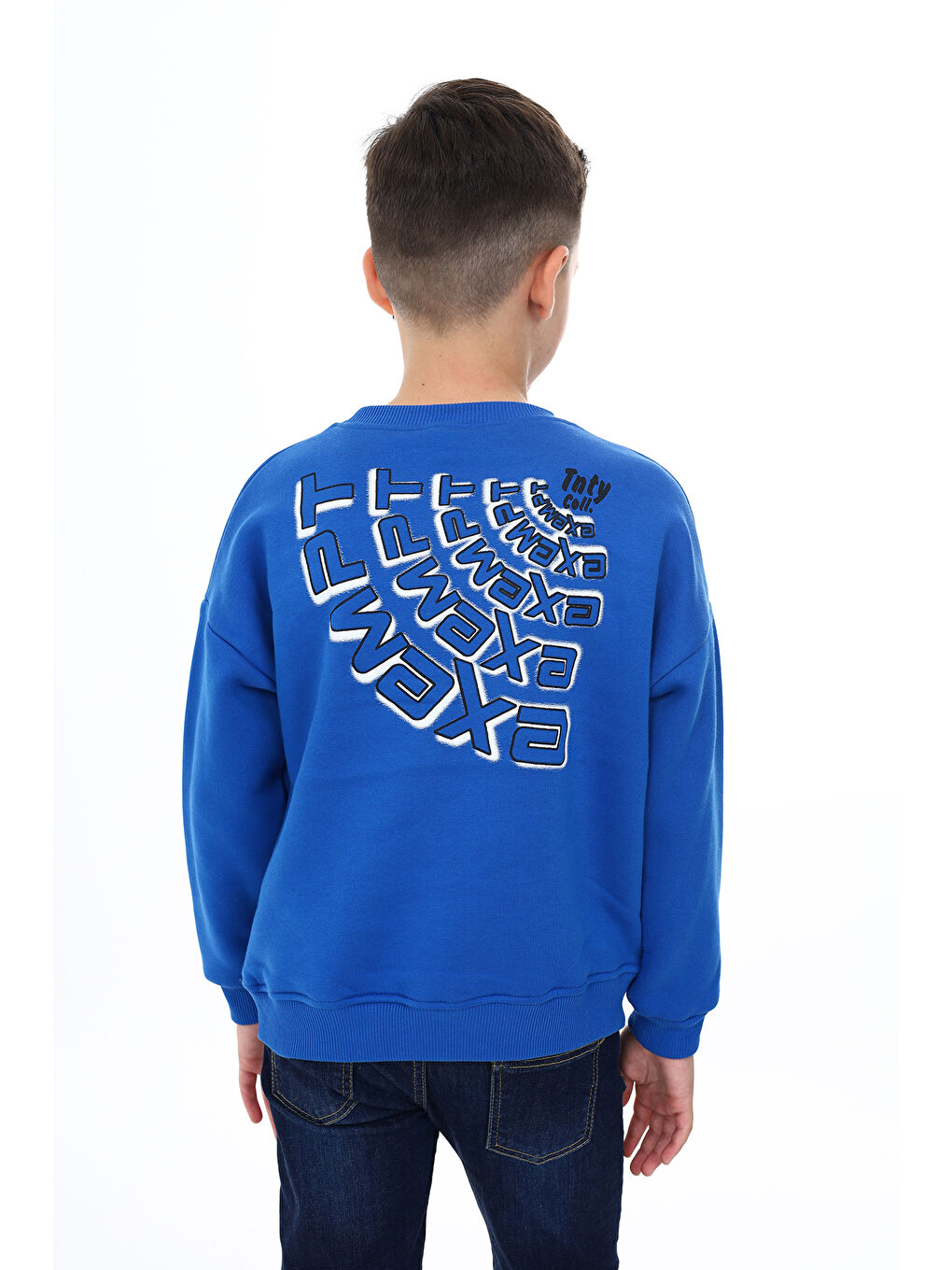 Toontoykids Mavi Erkek Çocuk Sweatshirt - 4