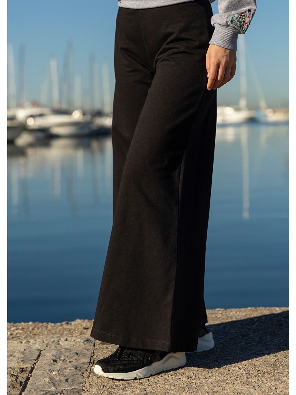 Siyah Eşofman Altı- A Paça-2