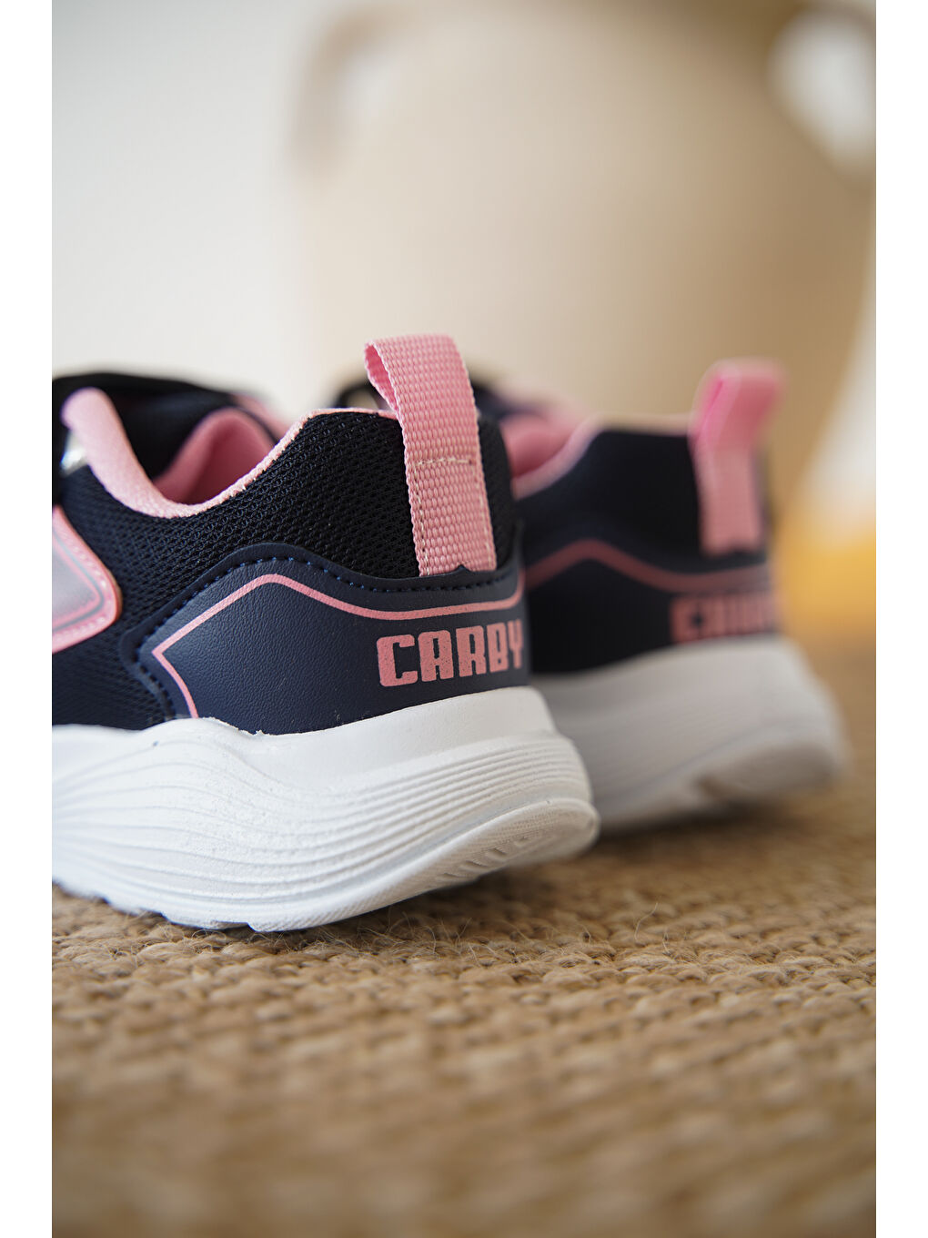 Lacivert D0132 Cırtlı Çocuk Unisex Sneaker Spor Ayakkabı-2