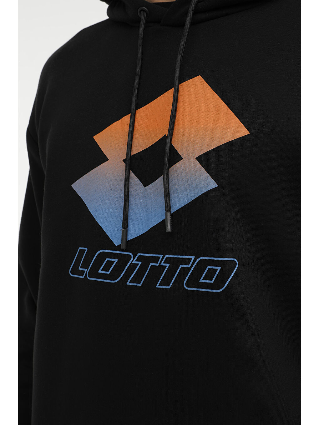 LOTTO Siyah M-CLETO HOODIE SWT 3PR Siyah Erkek Sweatshirt - 3