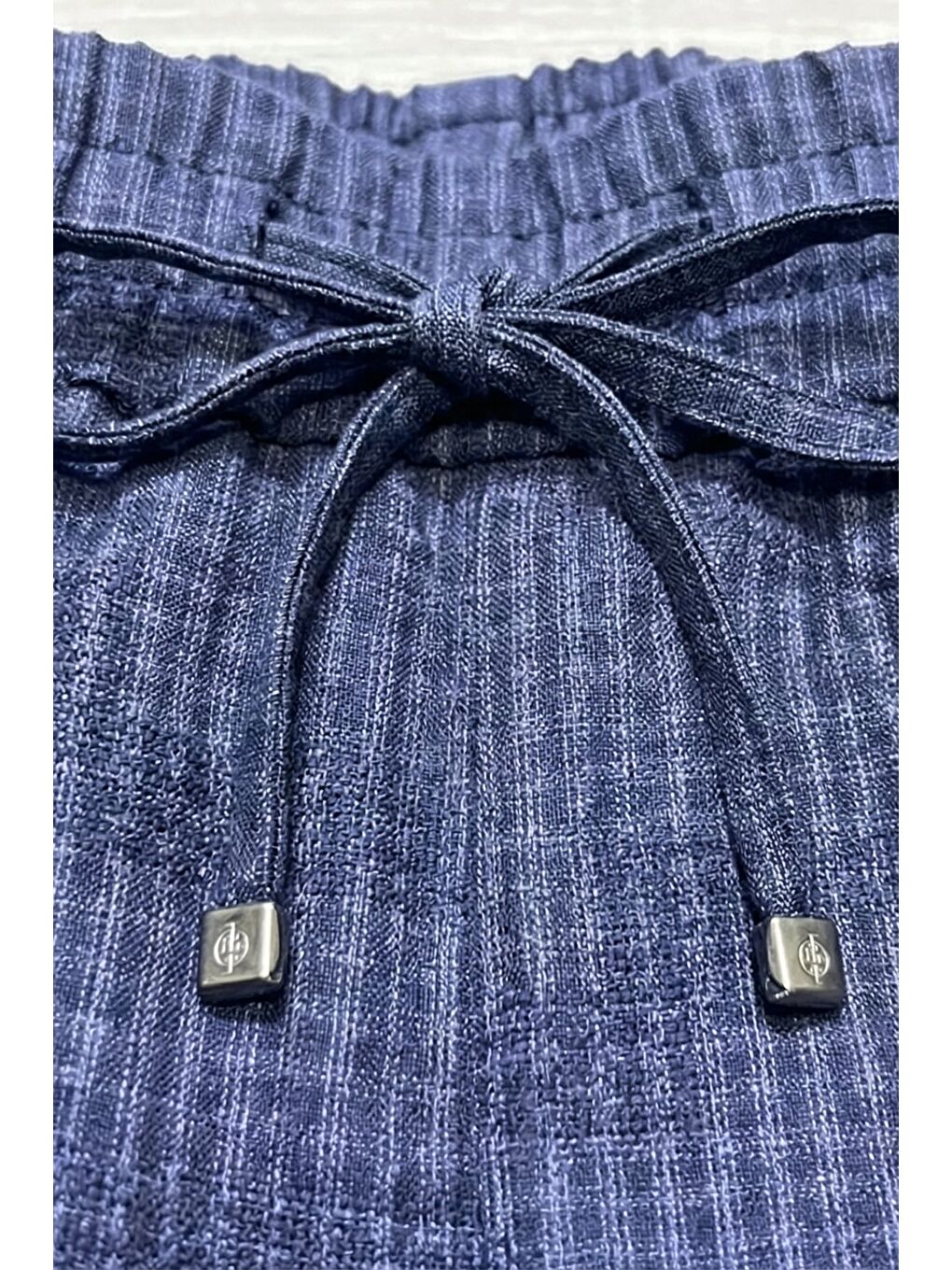 Giotelli Erkek Klasik Lacivert Yün Dokuma Kumaş Normal Bel Standart Boy Pantolon-2