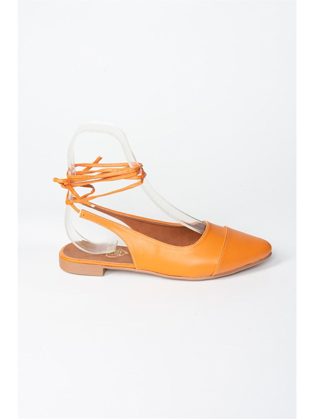 Turuncu Bilek Bağlamalı Kadın Babet M726890209-5