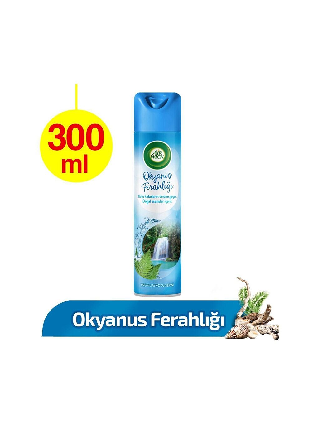 Air Wick Renksiz Aerosol Okyanus Ferahlığı 300 ml