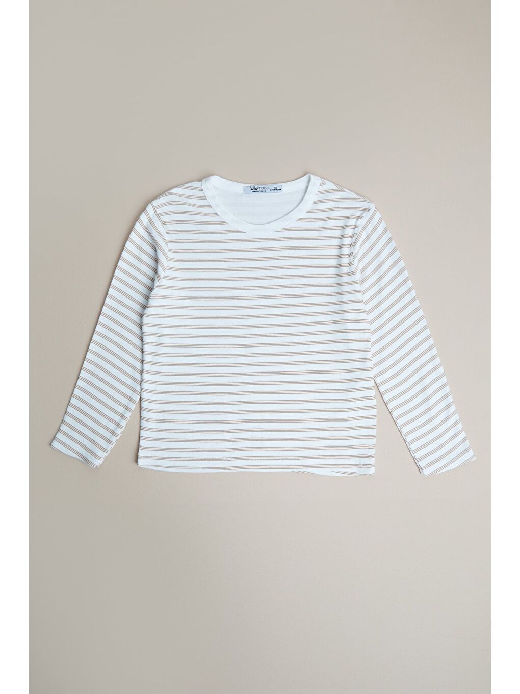 Lacivert %100 Pamuk Çizgili Erkek Çocuk 2 Li Jean Takım-2