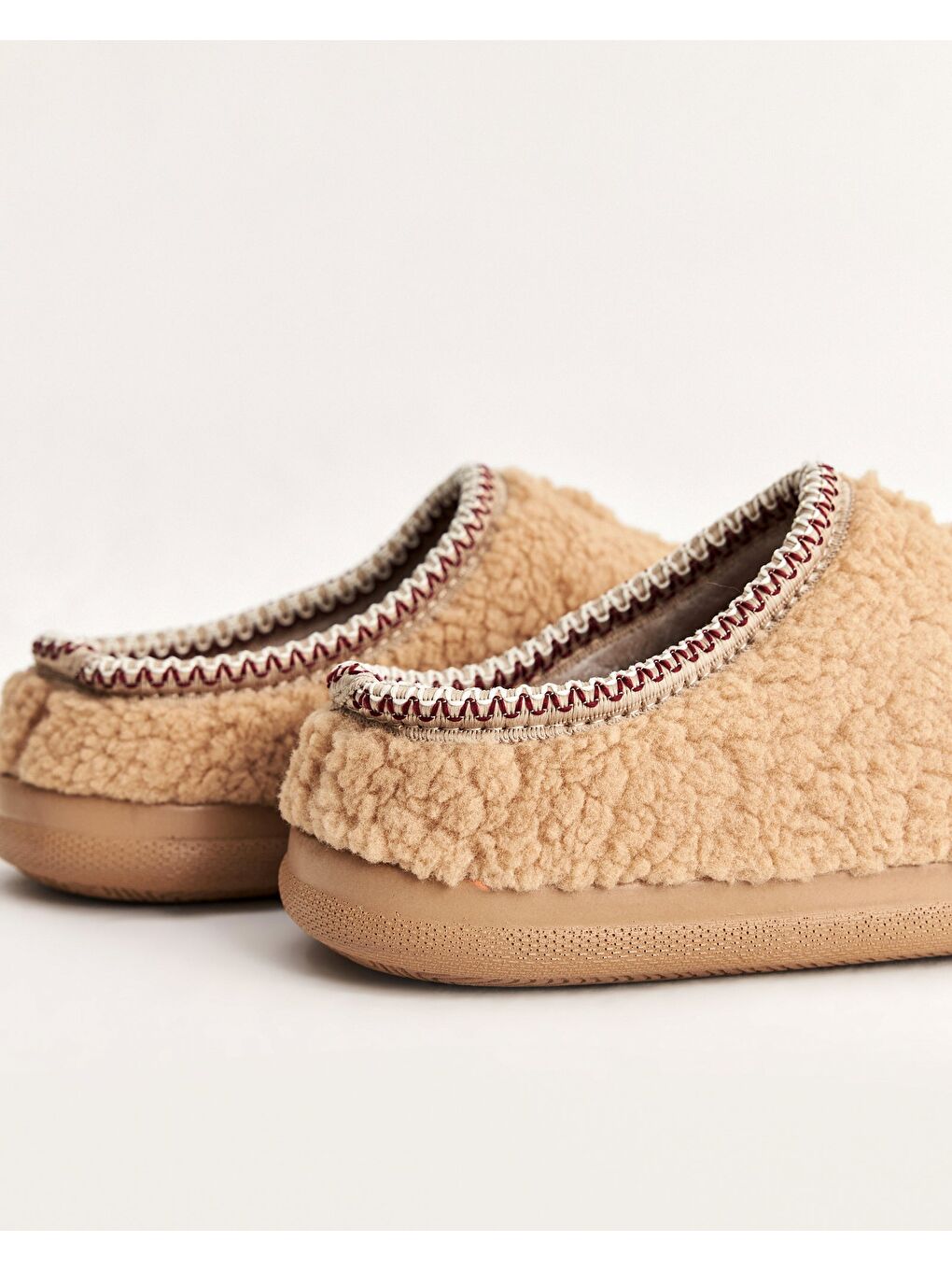 Kahverengi Kadın Ev İçi Ayakkabı – Layla-1