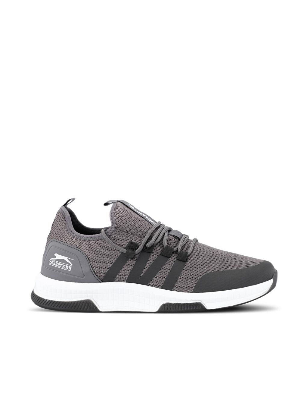 SLAZENGER TUESDAY I Sneaker Unisex Ayakkabı Koyu Gri / Siyah