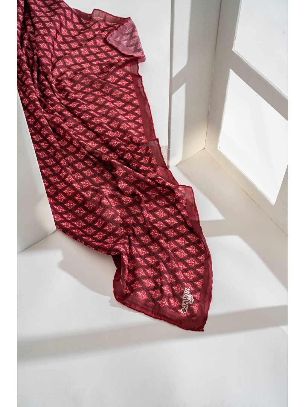 Karışık Kadın Soft Eşarp Paketi ( Bordo-Zümrüt-Lale Lacivert)-4