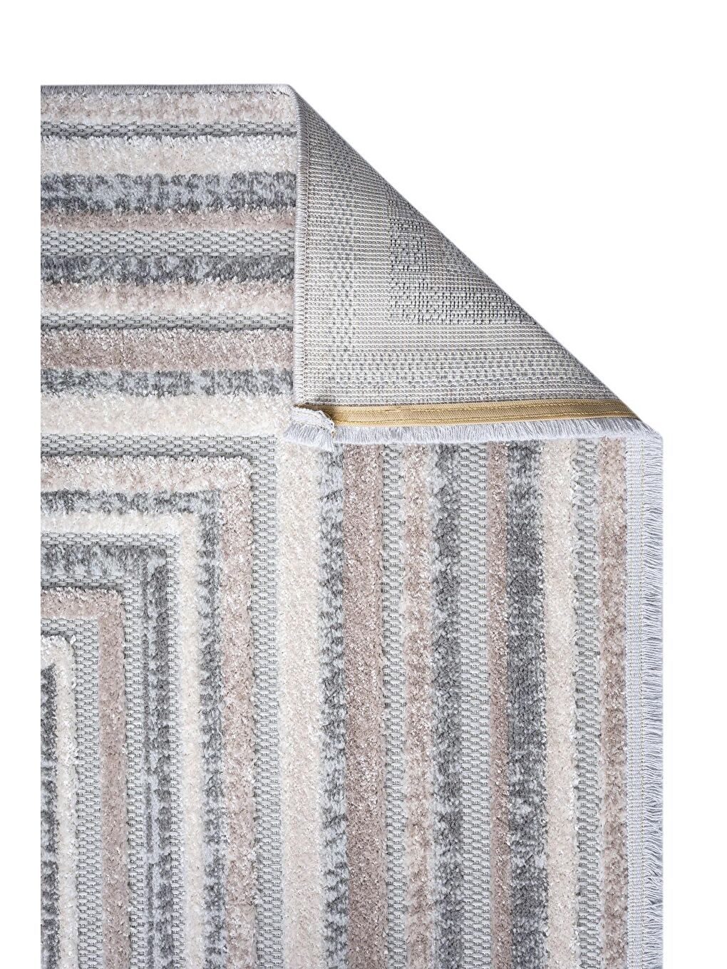 Bej Value 9905 Modern Dokuma Halı-100x200-3