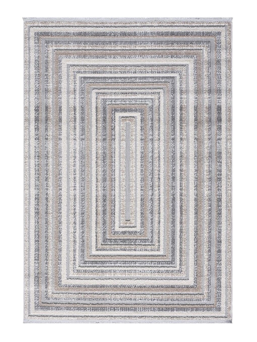Bej Value 9905 Modern Dokuma Halı-100x200-4