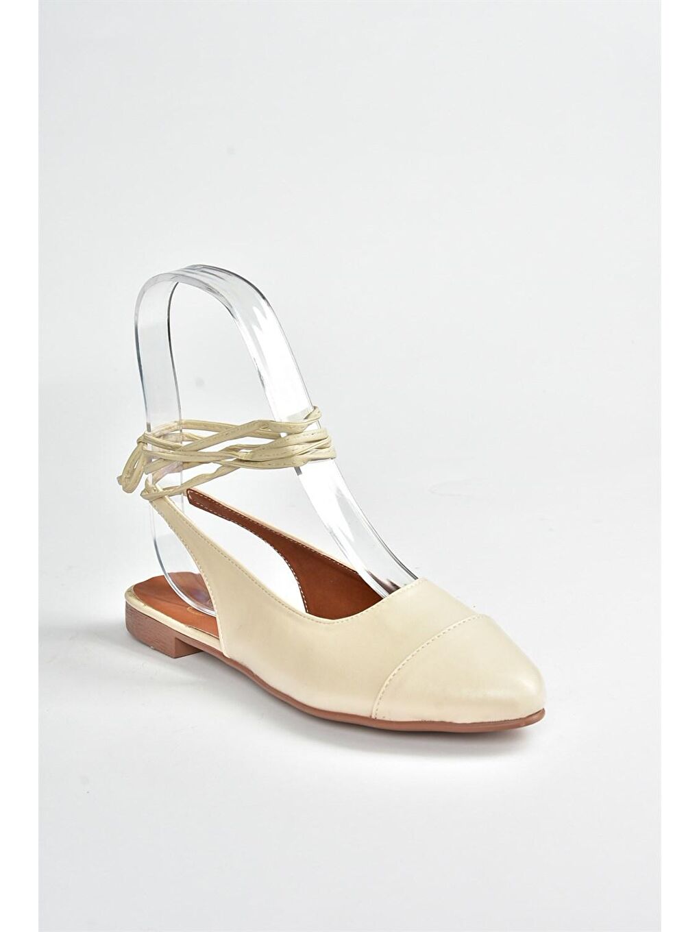 Bej Bilek Bağlamalı Kadın Babet M726890209-6