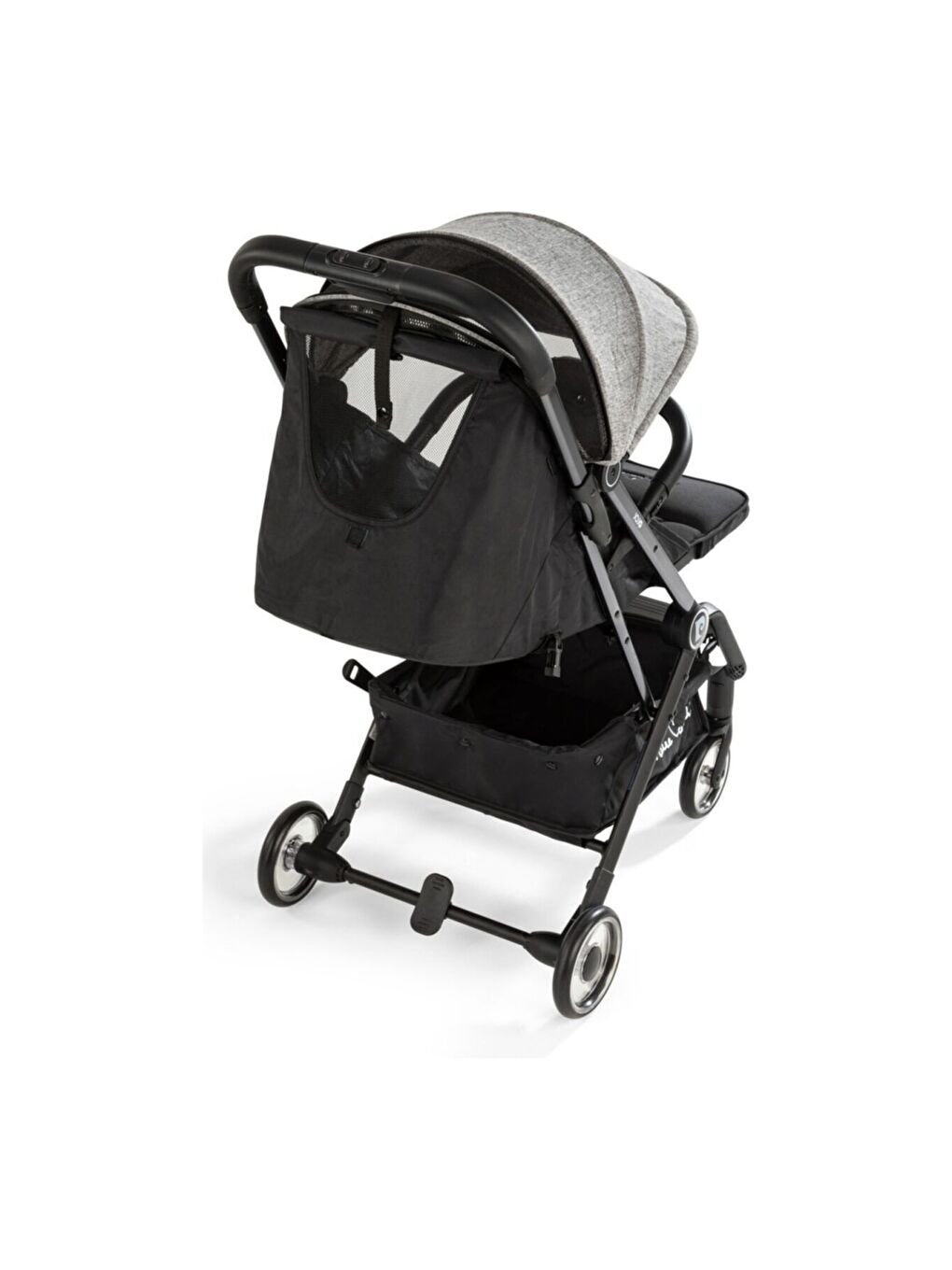 Jojo Kabin Boy Bebek Arabası Gri-4