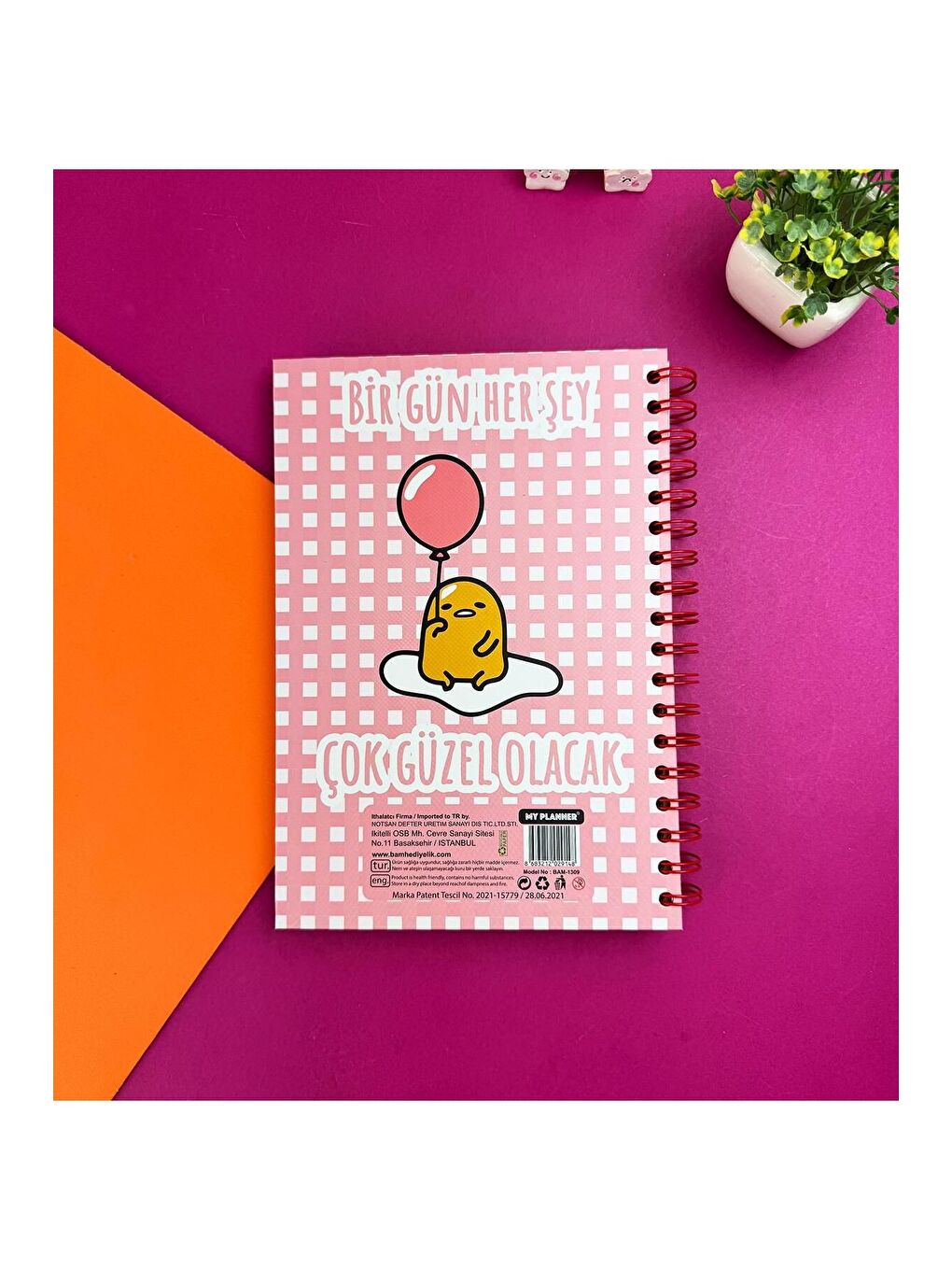 Bir Her Şey Çok Güzel Olacak Tasarımlı Konuşan Ajanda-1