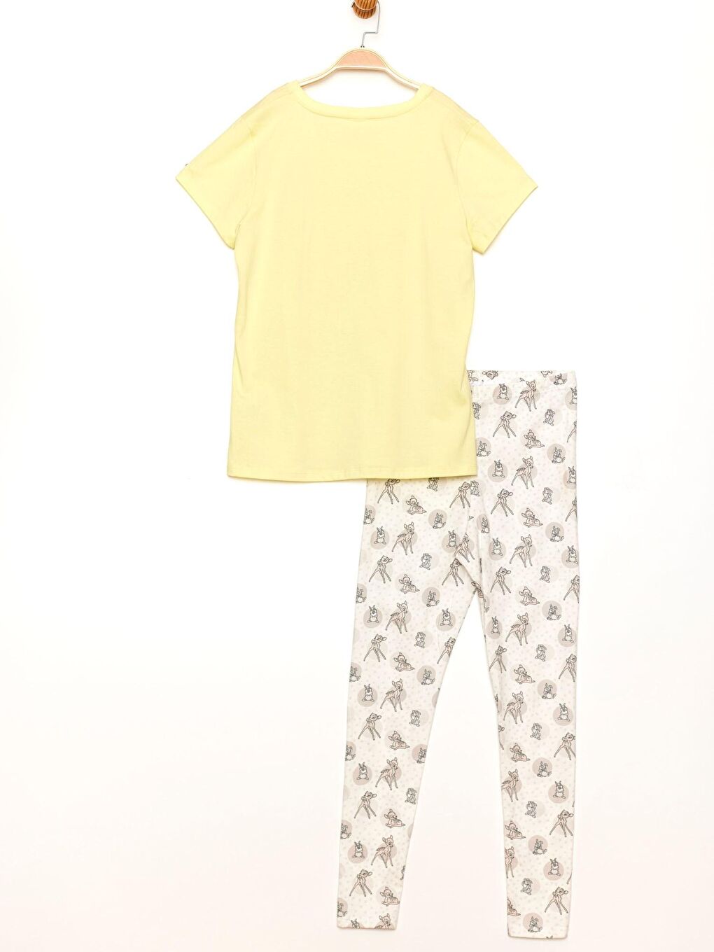 Sarı Bambi Lisanslı Kadın Takım 19619-1