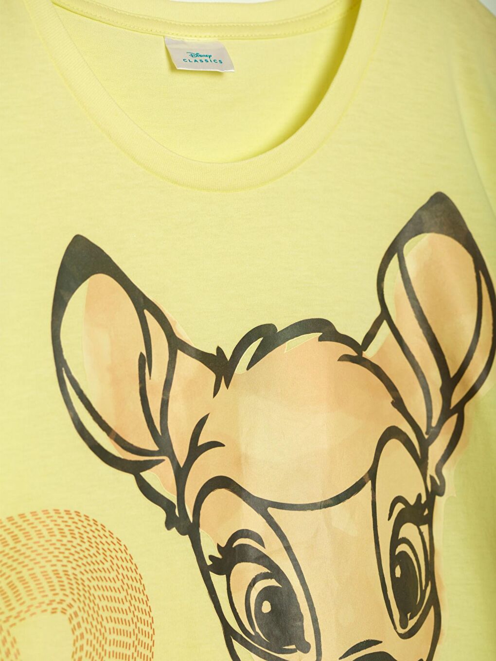 Sarı Bambi Lisanslı Kadın Takım 19619-2