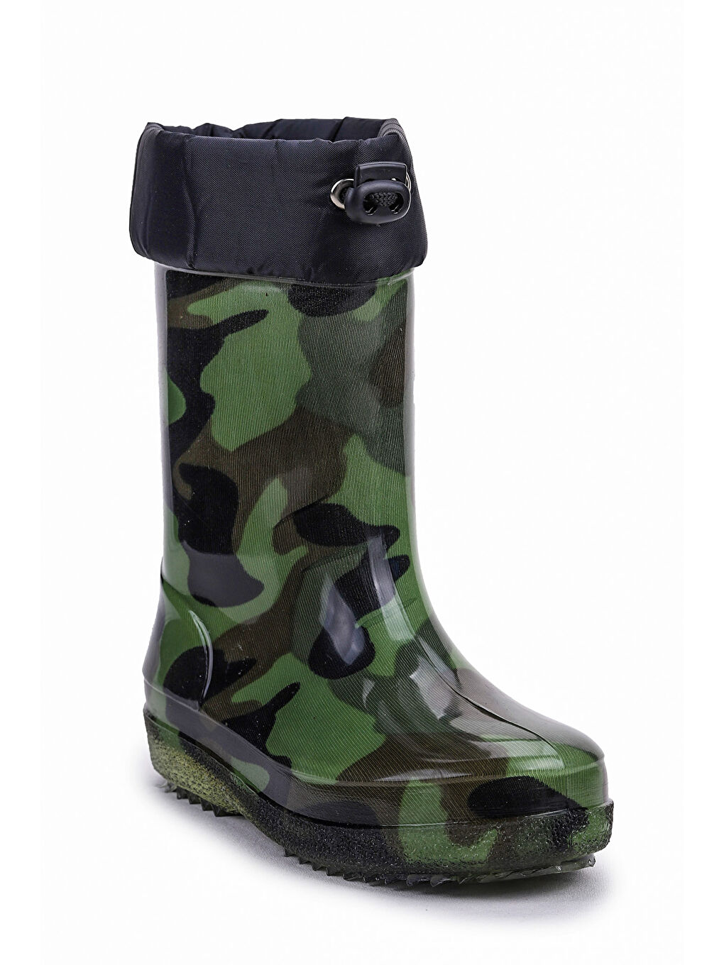 Haki Savana Su Geçirmez Erkek Çocuk Yağmur Çizmesi-6