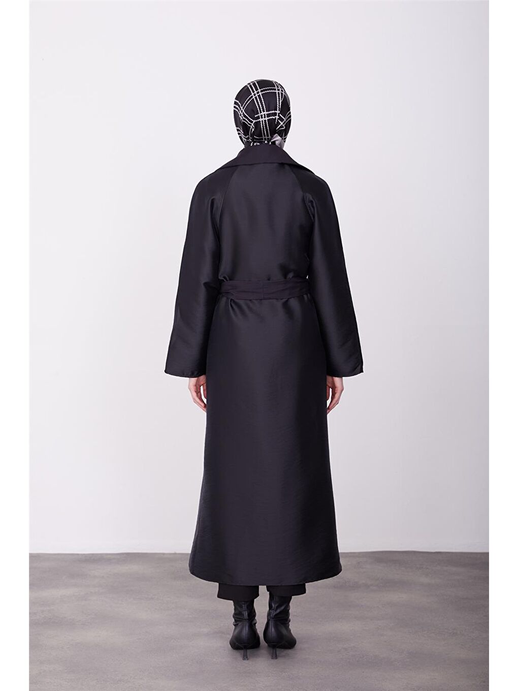 Çift Taraflı Giyilebilen Giy Çık 23K5318 Siyah-2