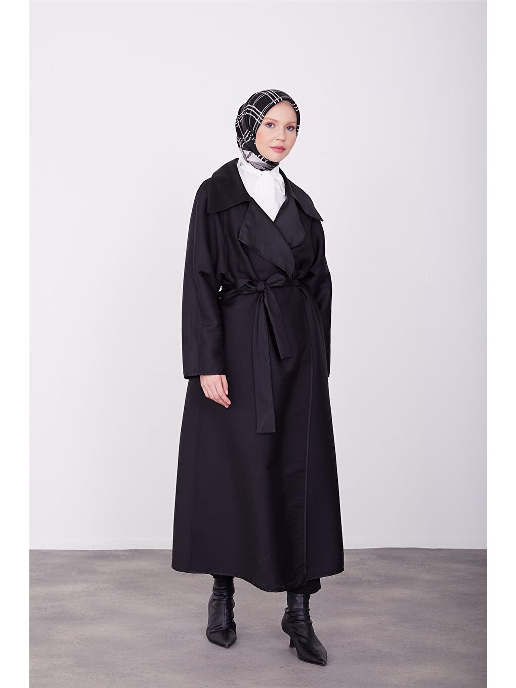 Çift Taraflı Giyilebilen Giy Çık 23K5318 Siyah-3