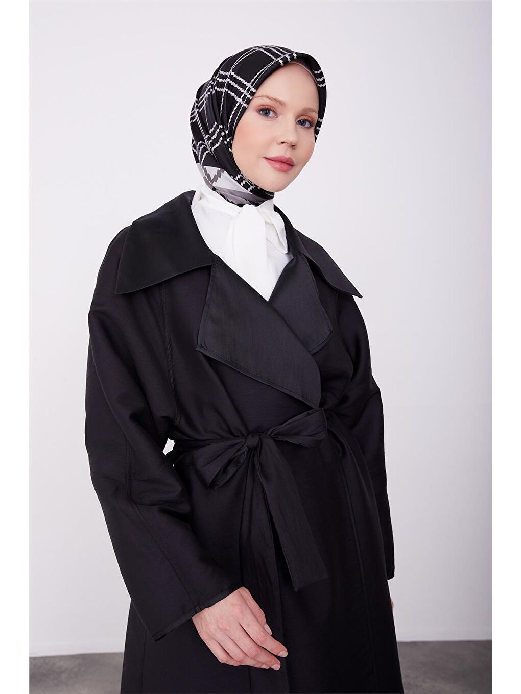 Çift Taraflı Giyilebilen Giy Çık 23K5318 Siyah-4