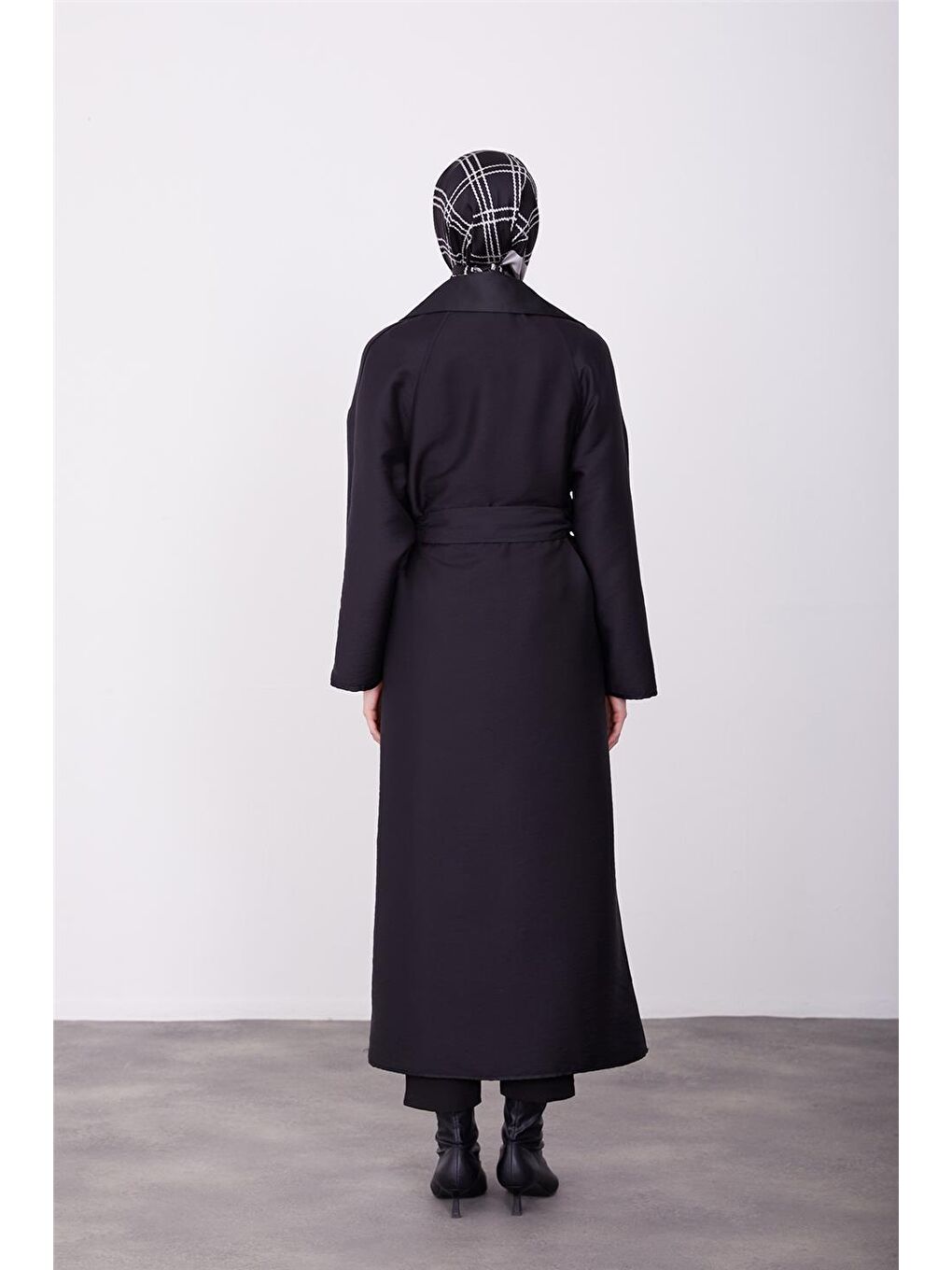 Çift Taraflı Giyilebilen Giy Çık 23K5318 Siyah-5