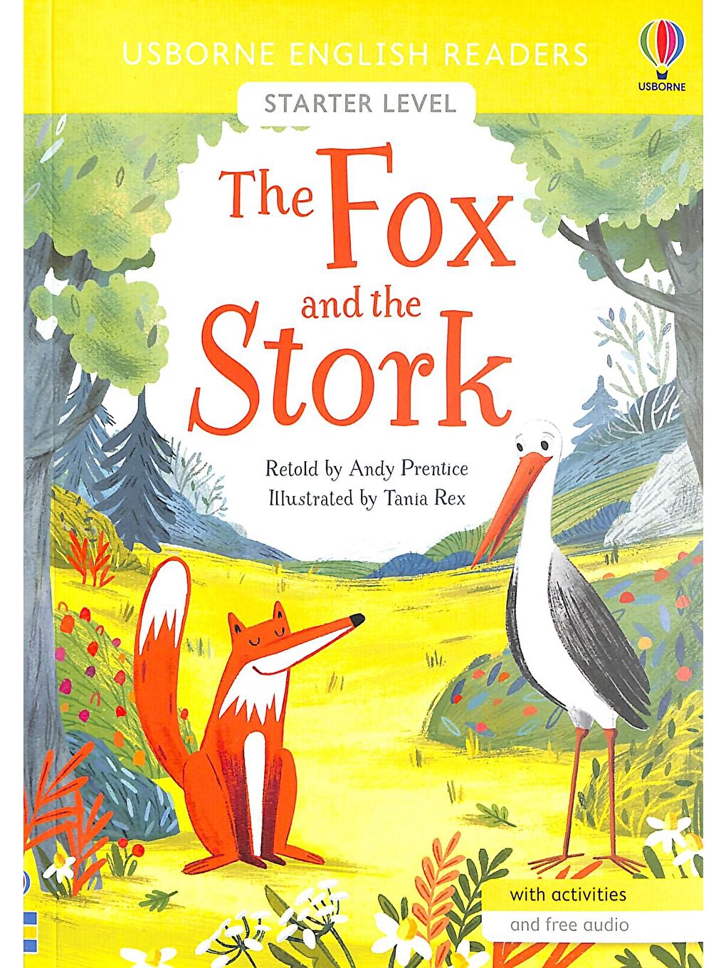Usborne English Readers: The Fox and the Stork