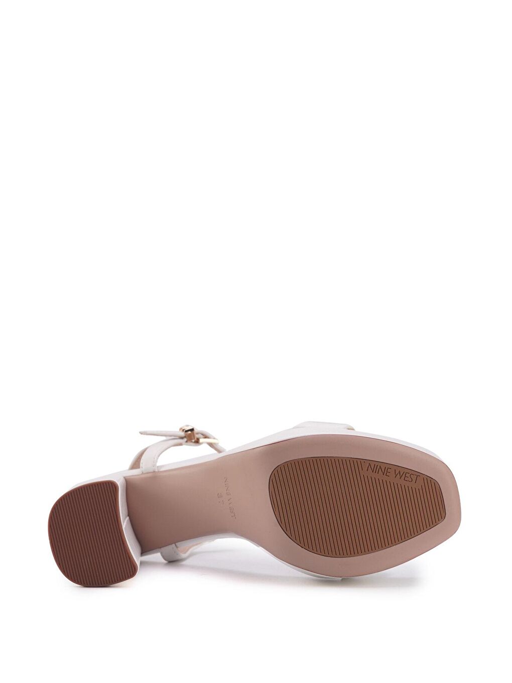 MOMA 3PR Beyaz Kadın Topuklu Sandalet-3